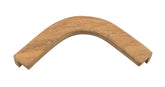 Whitecap 60841 Teak 5/8"H x 7/8"W Cap Molding